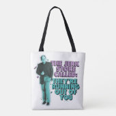 Seinfeld | George Costanza "De Jerk Store genaamd" Tote Bag (Achterkant)