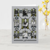 Seinfeld | Grafiek Relatie tekens Kaart (Gele Bloem)