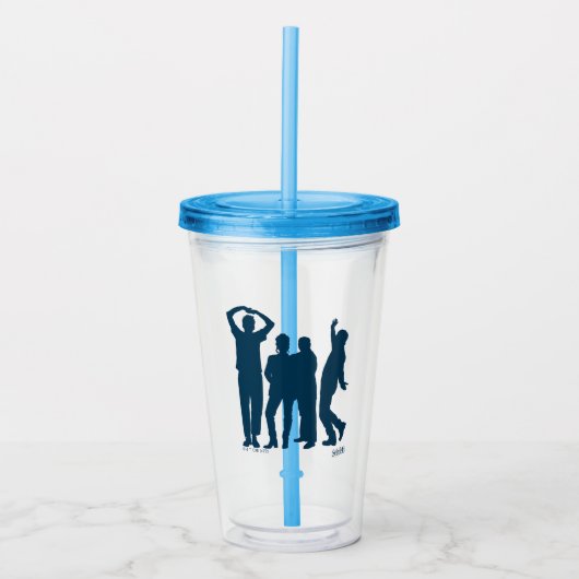 Seinfeld | Grafische groep Silhouette Acryl Drinkbeker (Voorkant)