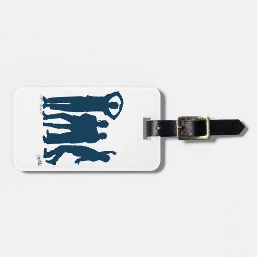 Seinfeld | Grafische groep Silhouette Bagagelabel (Voorkant horizontaal)