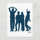 Seinfeld | Grafische groep Silhouette Briefkaart (Voorkant)