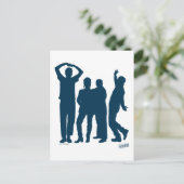 Seinfeld | Grafische groep Silhouette Briefkaart (Staand voorkant)