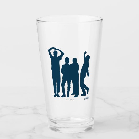 Seinfeld | Grafische groep Silhouette Glas (Voorkant)