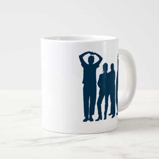 Seinfeld | Grafische groep Silhouette Grote Koffiekop (Voorkant rechts)