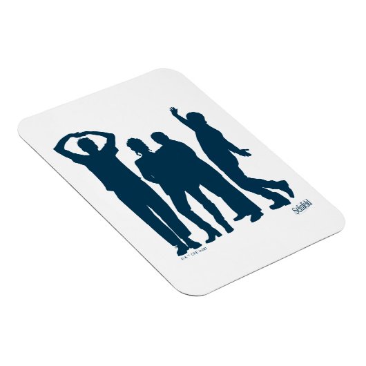 Seinfeld | Grafische groep Silhouette Magneet (Rechterzijde)