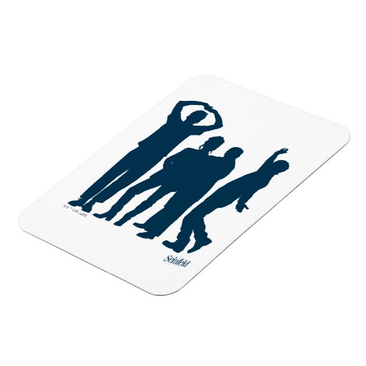 Seinfeld | Grafische groep Silhouette Magneet (Linkerzijde)
