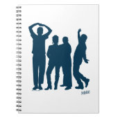 Seinfeld | Grafische groep Silhouette Notitieboek (Voorkant)