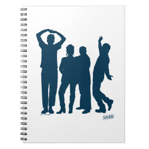 Seinfeld Grafische groep Silhouette Notitieboek