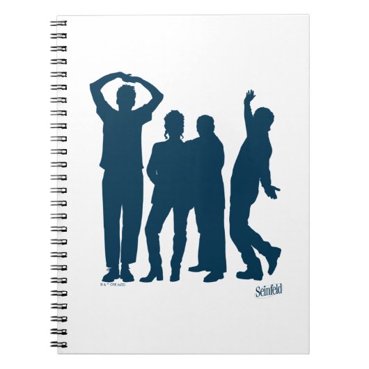 Seinfeld | Grafische groep Silhouette Notitieboek (Voorkant)