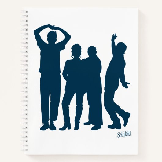 Seinfeld | Grafische groep Silhouette Notitieboek (Voorkant)