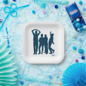 Seinfeld | Grafische groep Silhouette Papieren Bordje (Feest)