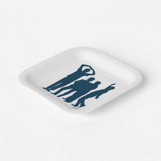 Seinfeld | Grafische groep Silhouette Papieren Bordje (Gebogen)