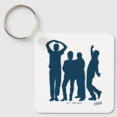 Seinfeld | Grafische groep Silhouette Sleutelhanger (Voorkant)
