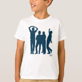 Seinfeld | Grafische groep Silhouette T-shirt (Voorkant)