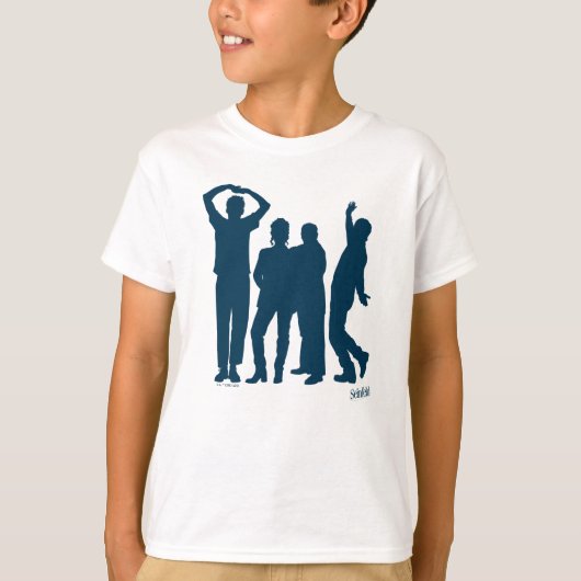 Seinfeld | Grafische groep Silhouette T-shirt (Voorkant)