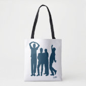 Seinfeld | Grafische groep Silhouette Tote Bag (Voorkant)