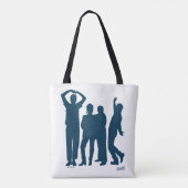 Seinfeld | Grafische groep Silhouette Tote Bag (Achterkant)