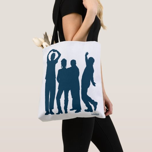 Seinfeld | Grafische groep Silhouette Tote Bag (Dichtbij)