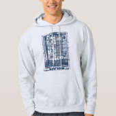 Seinfeld | Hot Spots of New York Map Hoodie (Voorkant)