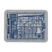 Seinfeld | Hot Spots of New York Map Magneet (Horizontaal)