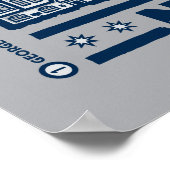 Seinfeld | Hot Spots of New York Map Poster (Hoek)