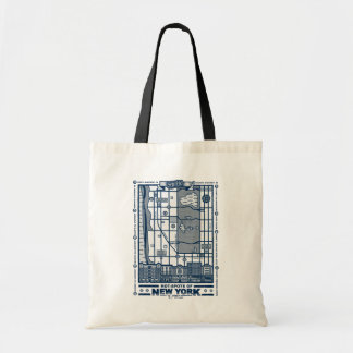 Seinfeld | Hot Spots of New York Map Tote Bag
