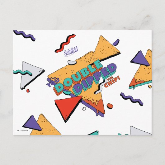 Seinfeld | Je hebt de chip dubbel in elkaar gezet Briefkaart (Voorkant)