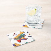 Seinfeld | Je hebt de chip dubbel in elkaar gezet Kartonnen Onderzetters (Insitu)