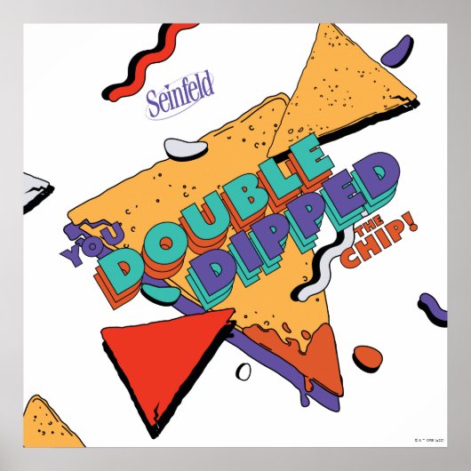 Seinfeld | Je hebt de chip dubbel in elkaar gezet Poster (Voorkant)