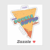 Seinfeld | Je hebt de chip dubbel in elkaar gezet Sticker (Vel)