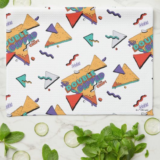 Seinfeld | Je hebt de chip dubbel in elkaar gezet Theedoek (Gevouwen)