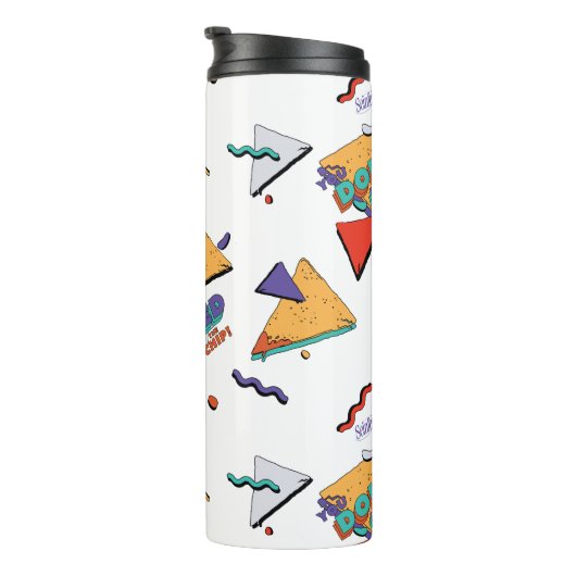 Seinfeld | Je hebt de chip dubbel in elkaar gezet Thermosbeker (Geroteerd rechts)