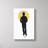 Seinfeld | Jerry Seinfeld Silhouette Canvas Afdruk (Voorkant)