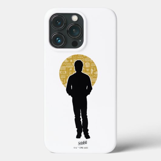 Seinfeld | Jerry Seinfeld Silhouette Case-Mate iPhone Case (Achterkant)