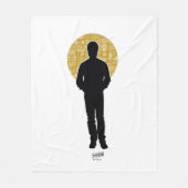 Seinfeld | Jerry Seinfeld Silhouette Fleece Deken (Voorkant)