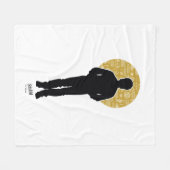 Seinfeld | Jerry Seinfeld Silhouette Fleece Deken (Voorkant (Horizontaal))