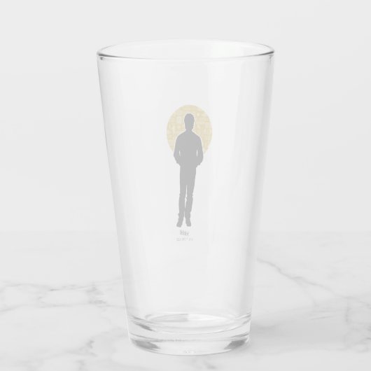 Seinfeld | Jerry Seinfeld Silhouette Glas (Achterkant)