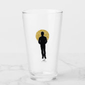 Seinfeld | Jerry Seinfeld Silhouette Glas (Voorkant)