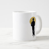 Seinfeld | Jerry Seinfeld Silhouette Grote Koffiekop (Voorkant rechts)
