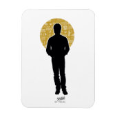 Seinfeld | Jerry Seinfeld Silhouette Magneet (Verticaal)