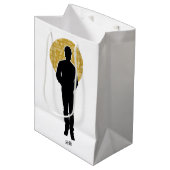 Seinfeld | Jerry Seinfeld Silhouette Medium Cadeauzakje (Voorkant Gekanteld)