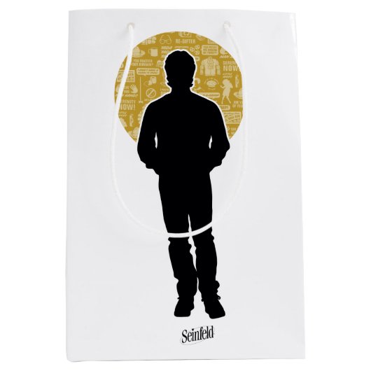 Seinfeld | Jerry Seinfeld Silhouette Medium Cadeauzakje (Voorkant)