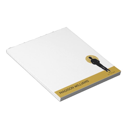 Seinfeld | Jerry Seinfeld Silhouette Notitieblok (Schuin)