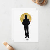 Seinfeld | Jerry Seinfeld Silhouette Notitiekaartje (Voorkant / Achterkant in situ)