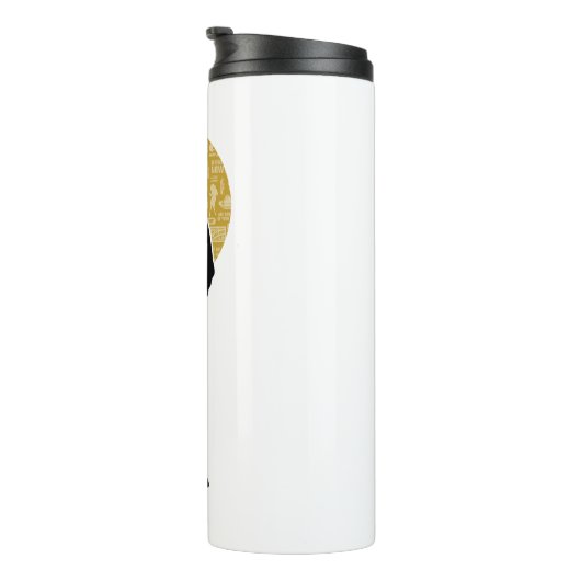 Seinfeld | Jerry Seinfeld Silhouette Thermosbeker (Geroteerd rechts)