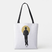 Seinfeld | Jerry Seinfeld Silhouette Tote Bag (Achterkant)