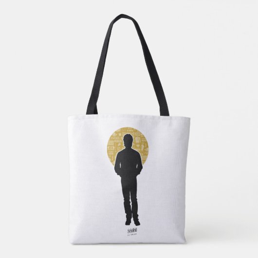 Seinfeld | Jerry Seinfeld Silhouette Tote Bag (Achterkant)