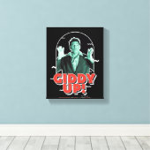 Seinfeld | Kramer - Giddy Up! Canvas Afdruk (Insitu (Houten vloer))