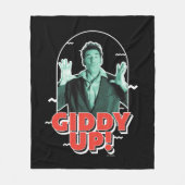 Seinfeld | Kramer - Giddy Up! Fleece Deken (Voorkant)