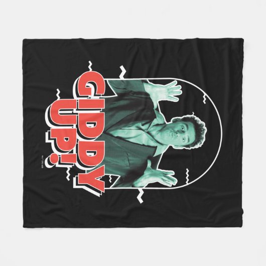 Seinfeld | Kramer - Giddy Up! Fleece Deken (Voorkant (Horizontaal))